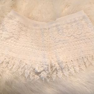 Lace shorts